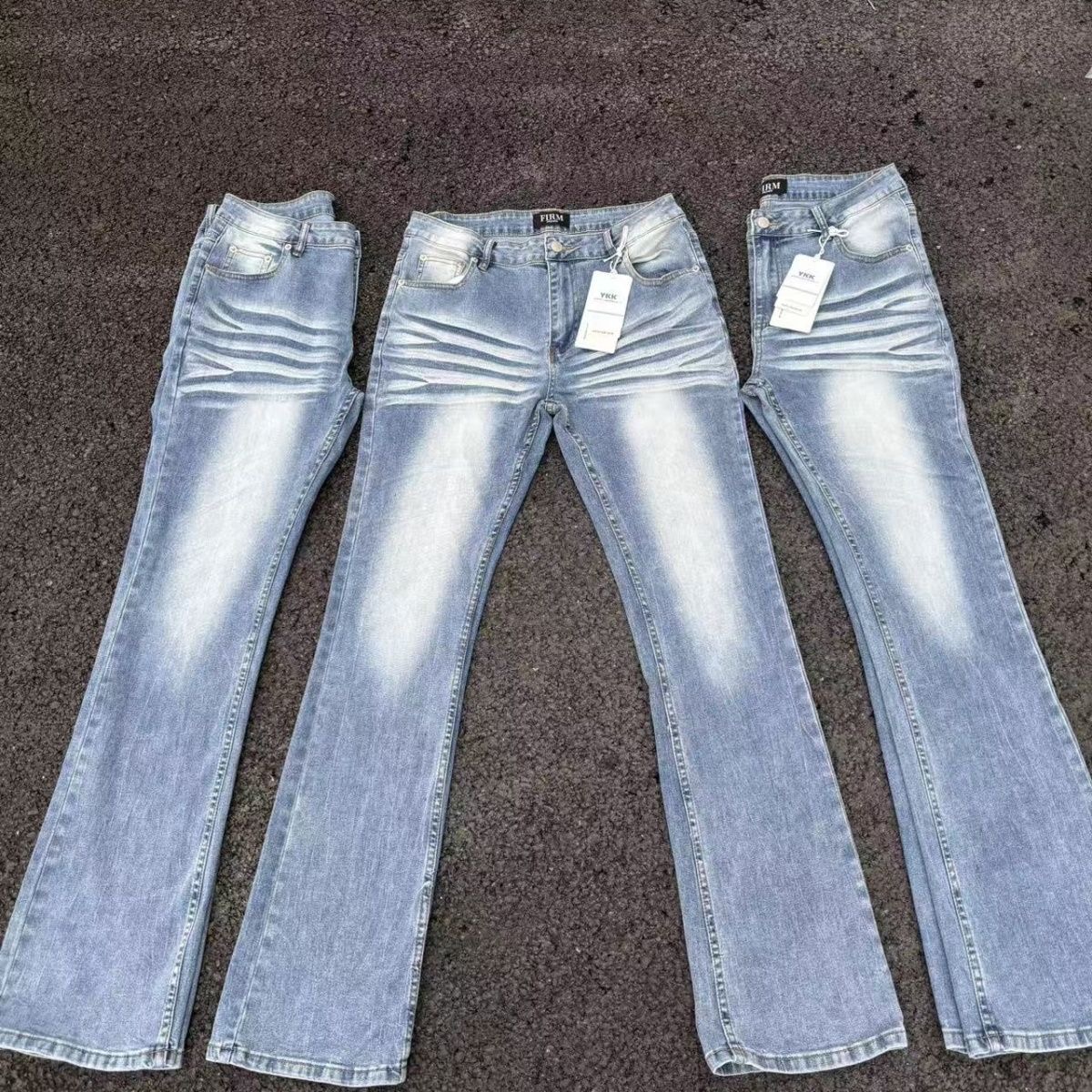 Flared jeans